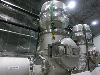 ミラプロ 大型低温重力波望遠鏡 超高真空容器